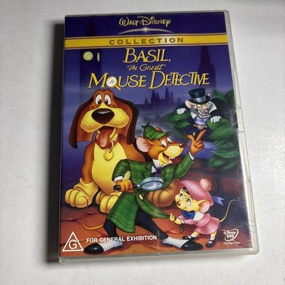 Basil - The Great Mouse Detective (DVD, 1986) Disney Region 4
