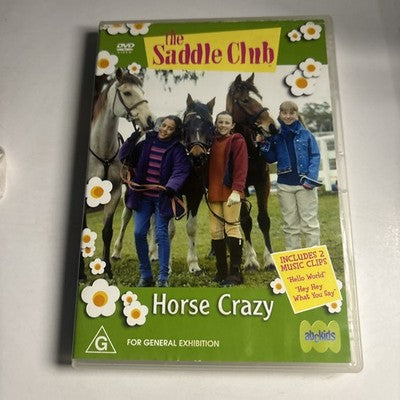The Saddle Club - Horse Crazy (DVD, 2001) Region 4