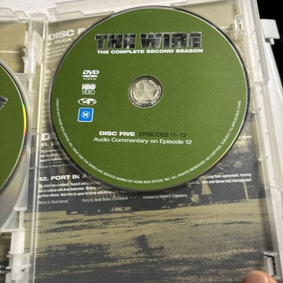 The Wire : Season 2 (DVD, 2002) Region 4