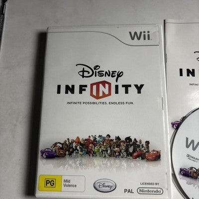 Disney Infinity Nintendo Wii Pal Manual Included