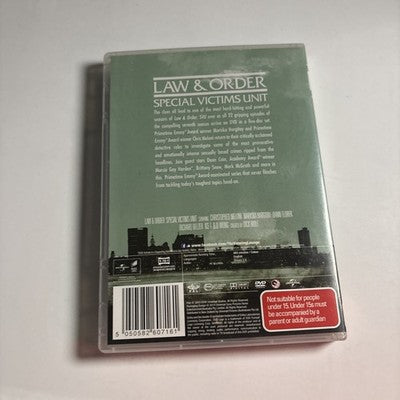 Law and Order - Special Victims Unit : Season 7 (DVD, 2005) Region 4,2