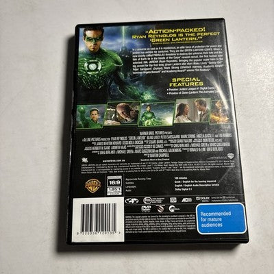 Green Lantern (DVD, 2011) Ryan Reynolds Region 4