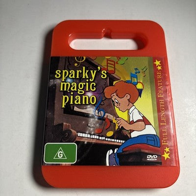 Sparky’s Magic Piano DVD Full Length Animated Feature All Regions