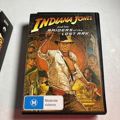 Indiana Jones - The Complete Adventures (DVD, 2017, 4-Disc) Region 4