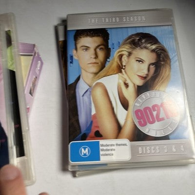 Beverly Hills 90210 : Season 3 (DVD, 1990) Tori Spelling, Luke Perry Region 4