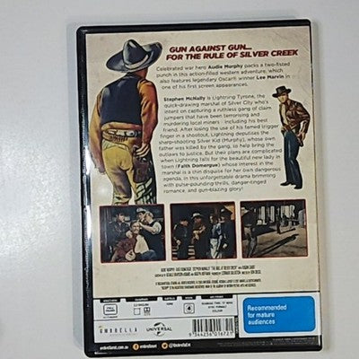 The Duel at Silver Creek (DVD, 1952) Audie Murphy Region 4