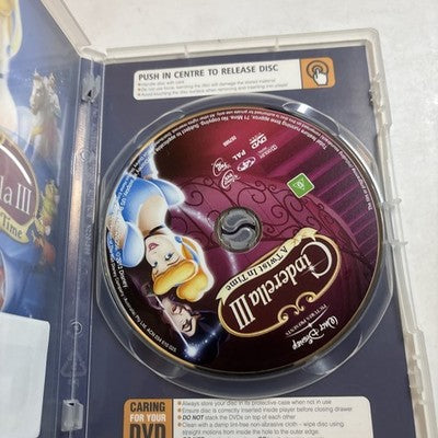 Cinderella III - A Twist in Time (Special Edition, DVD, 2007) Region 4