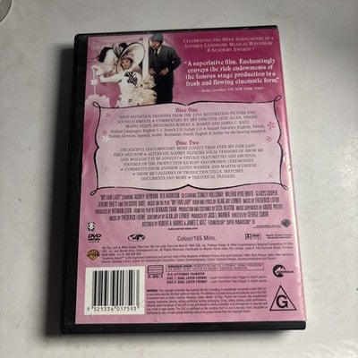 My Fair Lady (40th Anniversary Edition, DVD, 1964) Audrey Hepburn Region 4