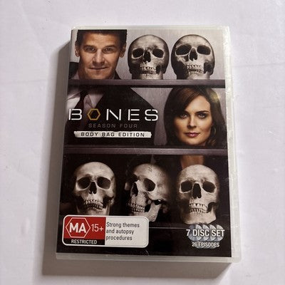 Bones : Season 4 (DVD, 2008) Region 4