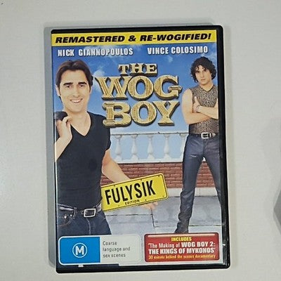 Wog Boy (DVD, 2000) Vince Colosimo, Nick Giannopoulos Region 4