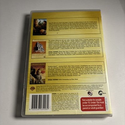 Alexander / Troy / Ben Hur (DVD, 2004) Region 4