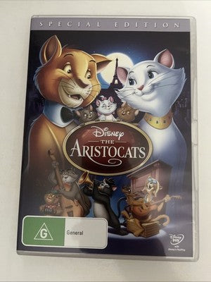 The Aristocats (Special Edition, DVD, 1970) Disney Animated Film Region 4