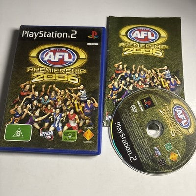 AFL Premiership 2006 PS2 Sony Playstation 2 PAL Manual