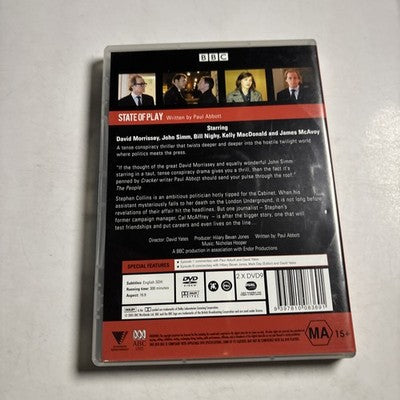 State of Play : Series 1 (DVD, 2003) Region 4