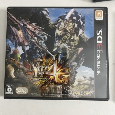Monster Hunter 4, 4G + XX Nintendo 3DS NTSC-J Japanese Game