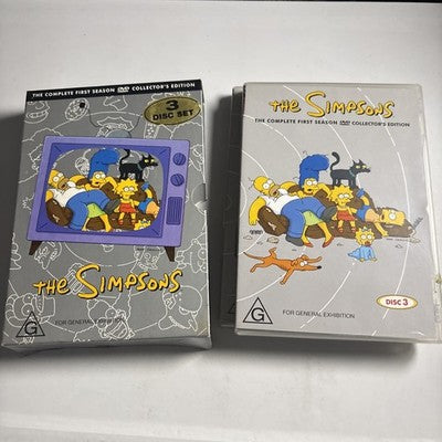 The Simpsons : Season 1 (DVD, 1989) Region 4