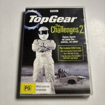 Top Gear - The Challenges 2 (DVD, 2008) Jeremy Clarkson Region 4