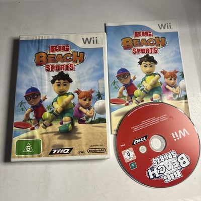 Big Beach Sports (Nintendo Wii) PAL Manual