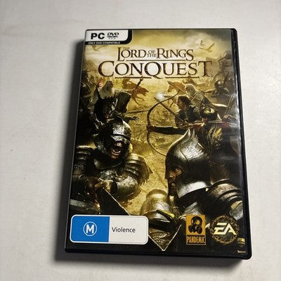 Lord of the Rings Conquest PC DVD-ROM 2009 With Manual