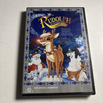 Rudolph the Red Nosed Reindeer The Movie (DVD, 1998) Region 4 *New Sealed*