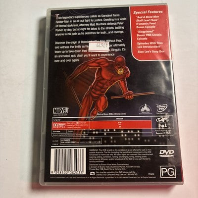 Spiderman - Daredevil Vs Spiderman (DVD, 2003) Region 4
