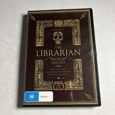 The Librarian Trilogy (DVD, 2004, 3-Disc) Region 4 NEW