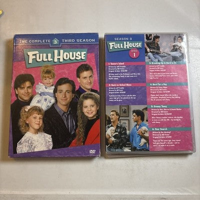 Full House - Season 3 (DVD, 1990) Region 1