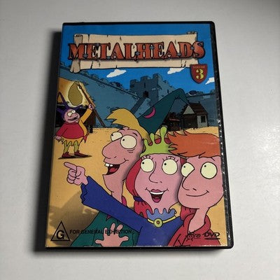 Metalheads : Volume 3 (DVD, 2003) Region 4