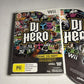 DJ Hero Nintendo Wii Manual PAL