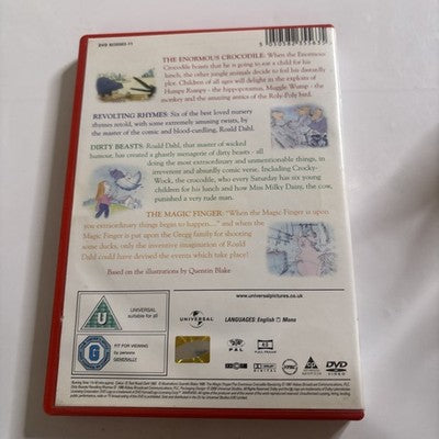 Four Enchanting Stories By Roald Dahl (DVD 2005) Region 4,2