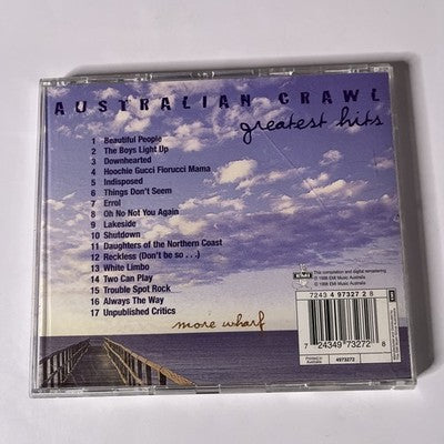Australian Crawl – Greatest Hits (More Wharf) (CD, 1998) Australia