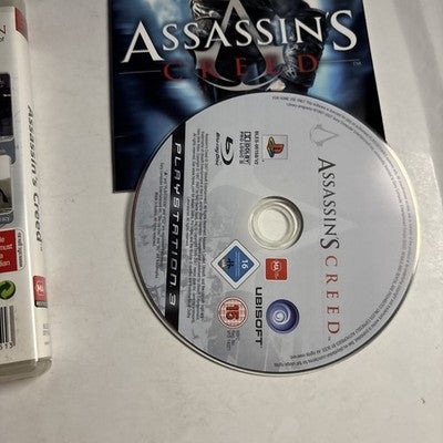 Assassin's Creed Sony PS3 Manual