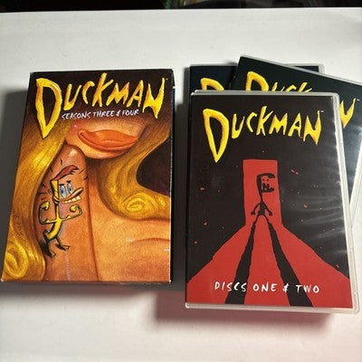 Duckman -  Season 3 & 4 (DVD, 2009, 7-Disc) Region 1