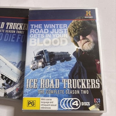 Ice Road Truckers :  Complete Series 1 2 3 (DVD, 2011, 11-Disc) Region 4