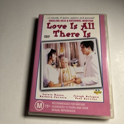 Love Is All there Is (DVD, 1996) Angelina Jolie, Nathaniel Marston All Regions