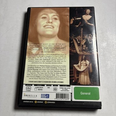 Joan Sutherland in Performance (DVD, 1963) All Regions NEW
