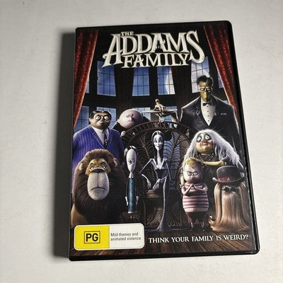 The Addams Family (DVD, 2019) Chloë Grace Moretz, Snoop Dogg Region 4,2 NEW