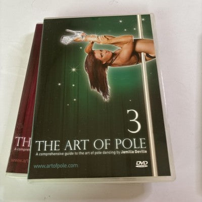 The Art Of Pole By Jamilla Deville Vol 1 2 3 (DVD) All Regions