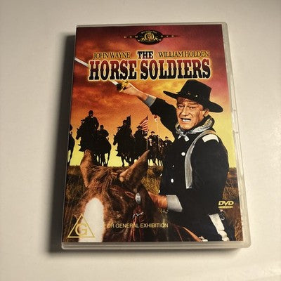 The Horse Soldiers (DVD, 1959) John Wayne Region 4 NEW