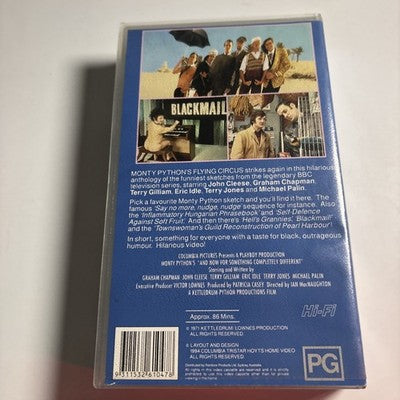 Monty Python's And Now for Something Completely Different (VHS, 1971) PAL