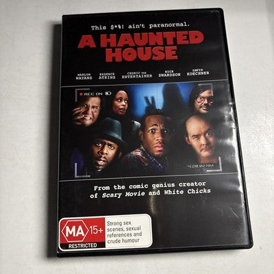A Haunted House (DVD, 2013) Marlon Wayans, Cedric the Entertainer Region 4