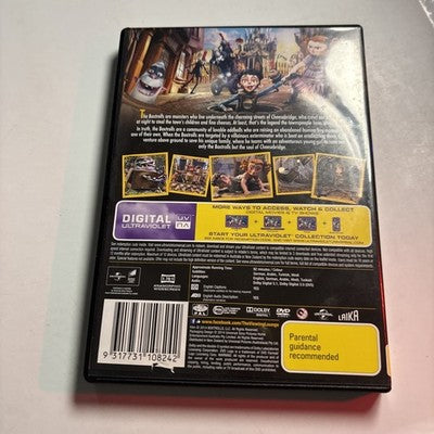 The Boxtrolls (DVD, 2014) Ben Kingsley, Jared Harris, Richard Ayoade Region 4,2