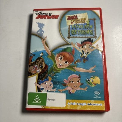 Jake and the Never Land Pirates - Peter Pan Returns! (DVD, 2012) Region 4