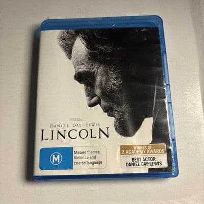 Lincoln (Blu-ray, 2012) Daniel Day-Lewis Region B