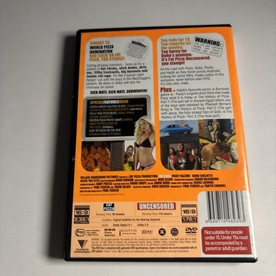 Fat Pizza / Fat Pizza Uncensored (DVD, 2-Disc) Paul Fenech Region 4