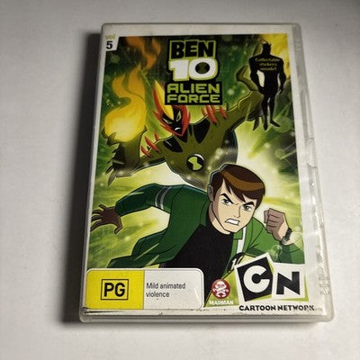 Ben 10 Alien Force: Vol 5 (DVD, 2008) Region 4