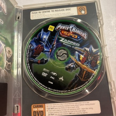 Power Rangers Spd - Zapped : Vol 5 (DVD, 2005) Region 4