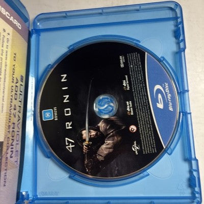 47 Ronin (Blu-ray, 2013) Keanu Reeves, Ko Shibasaki, Jin Akanishi, Region B