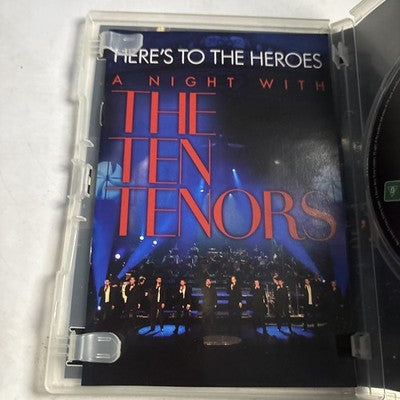 Here's to the Heroes - A Night with the Ten Tenors (DVD, 2004) Region 4,2