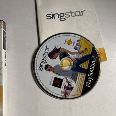 SingStar (Sony PlayStation 2, 2004) PS2 Manual PAL